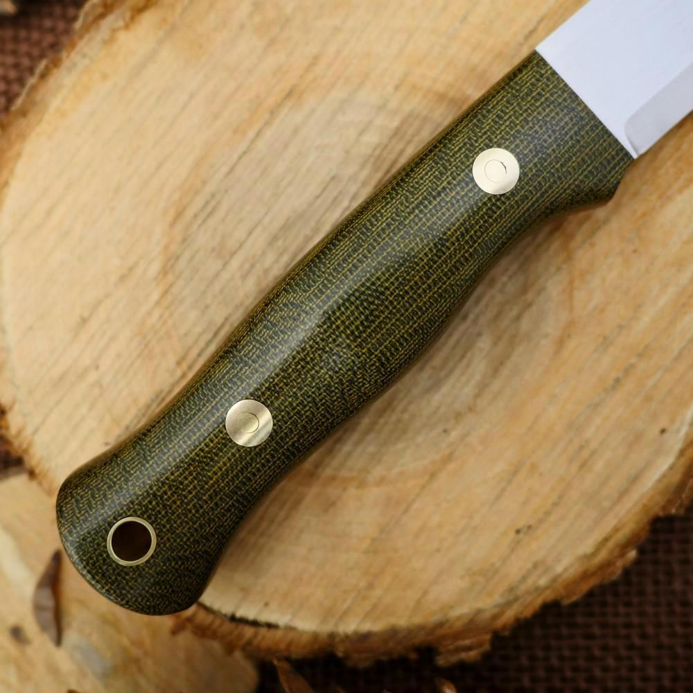 CPM 3V Explorer: Green Canvas & Brown Linen - Adventure Sworn Bushcraft Co.
