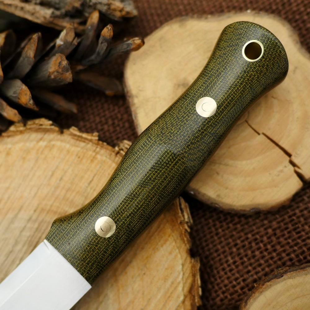 CPM 3V Explorer: Green Canvas & Brown Linen - Adventure Sworn Bushcraft Co.
