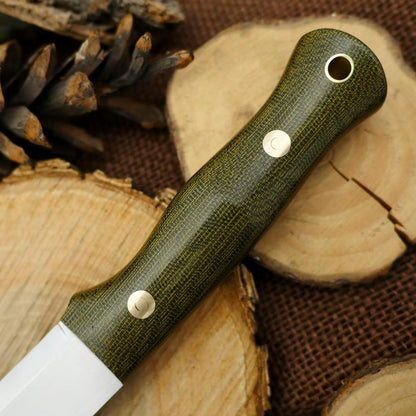 CPM 3V Explorer: Green Canvas & Brown Linen - Adventure Sworn Bushcraft Co.