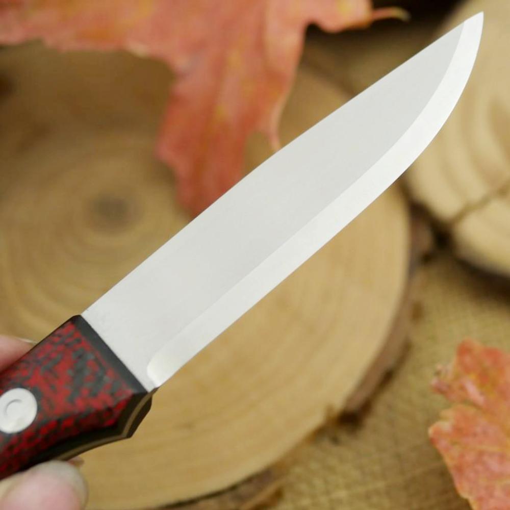 Hiker: Red Carbon Fiber & Black Canvas