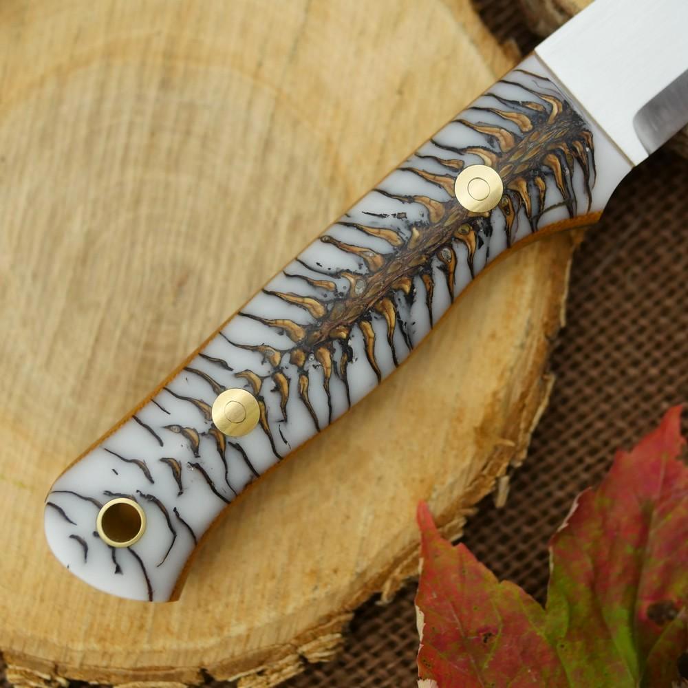 Classic: White Cast Pine Cone & Natural Canvas - Adventure Sworn Bushcraft Co.