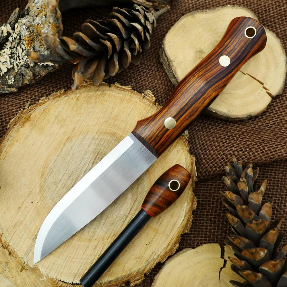 Explorer: Ironwood, Red & Matching Firesteel - Adventure Sworn Bushcraft Co.