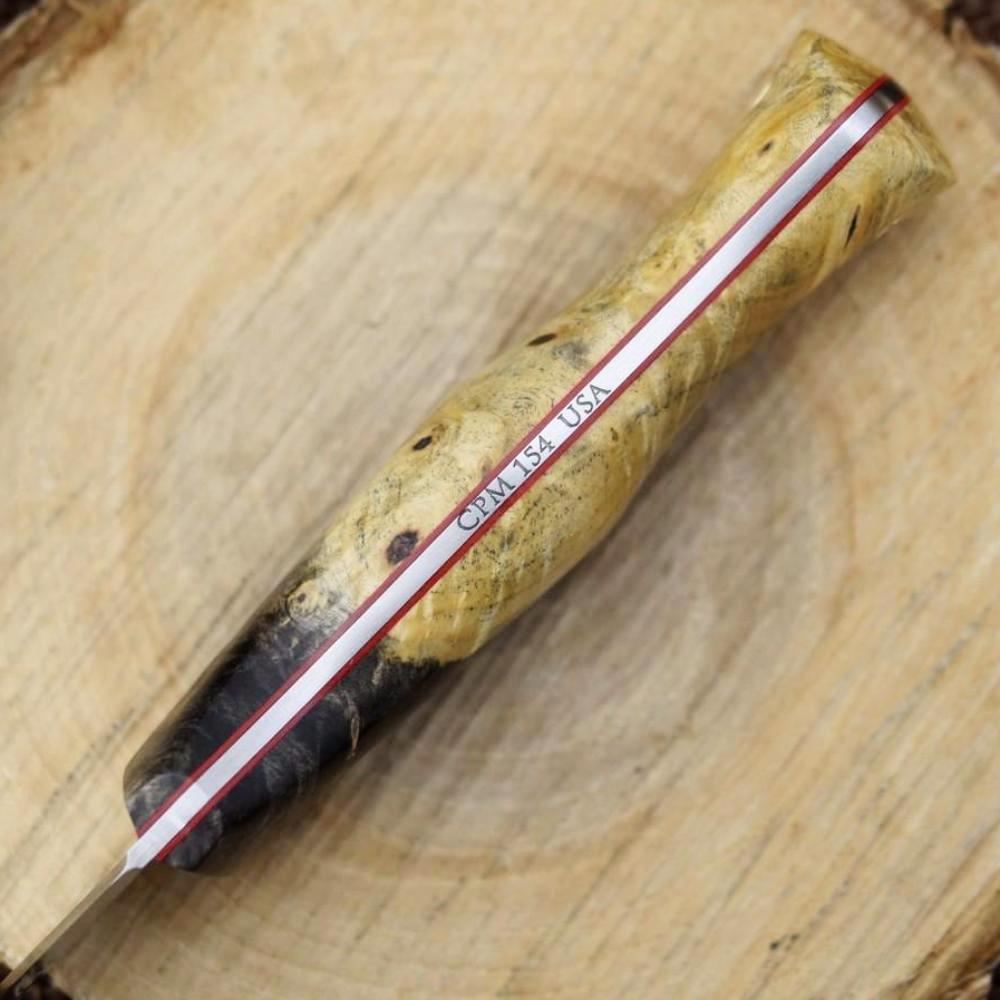 In Stock Voyageur: Buckeye Burl & Red - Adventure Sworn Bushcraft Co.