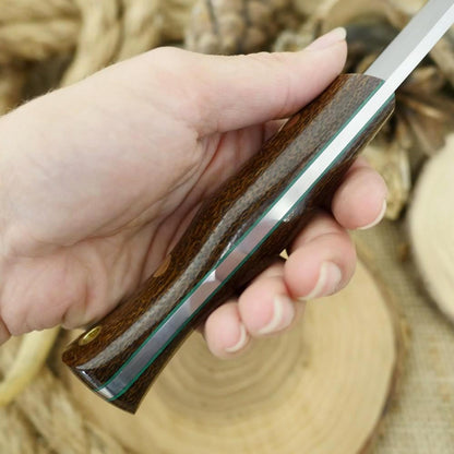 Classic: Dark Brown Burlap & Kelly - Adventure Sworn Bushcraft Co.