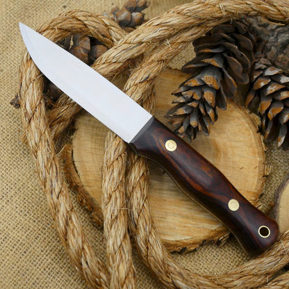 Explorer: CPM 3V Ironwood & Black - Adventure Sworn Bushcraft Co.