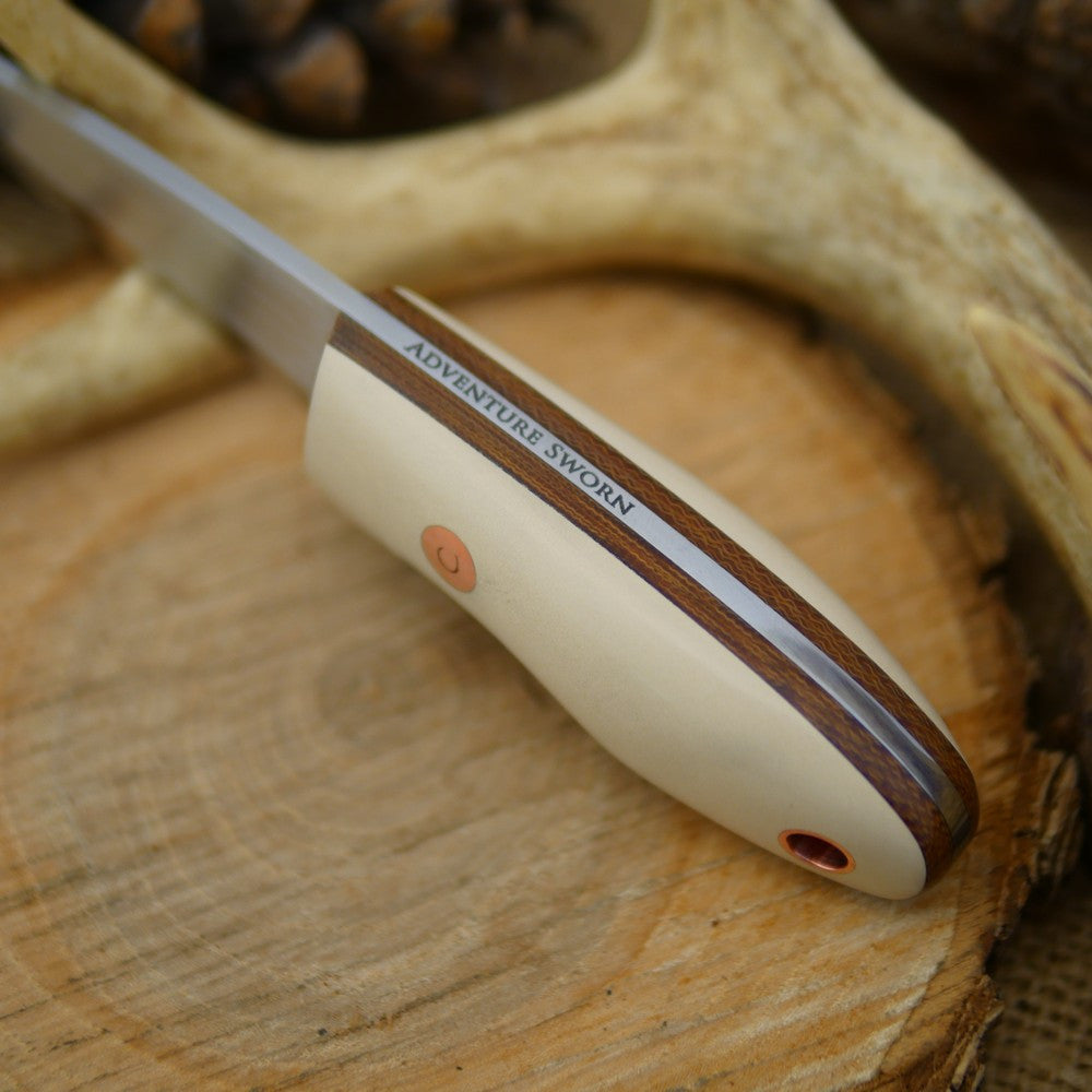 Walker: Ivory Paper & Natural Canvas