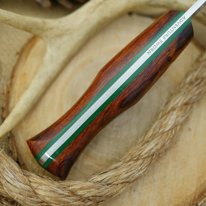 Classic: Ironwood, Green & Mosaic Tubing - Adventure Sworn Bushcraft Co.