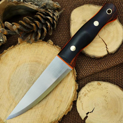 Tradesman: Ironwood Burl & Orange G10