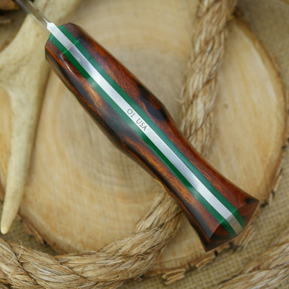 Classic: Ironwood, Green & Mosaic Tubing - Adventure Sworn Bushcraft Co.