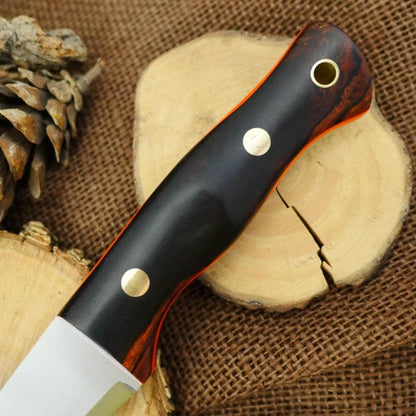 Tradesman: Ironwood Burl & Orange G10