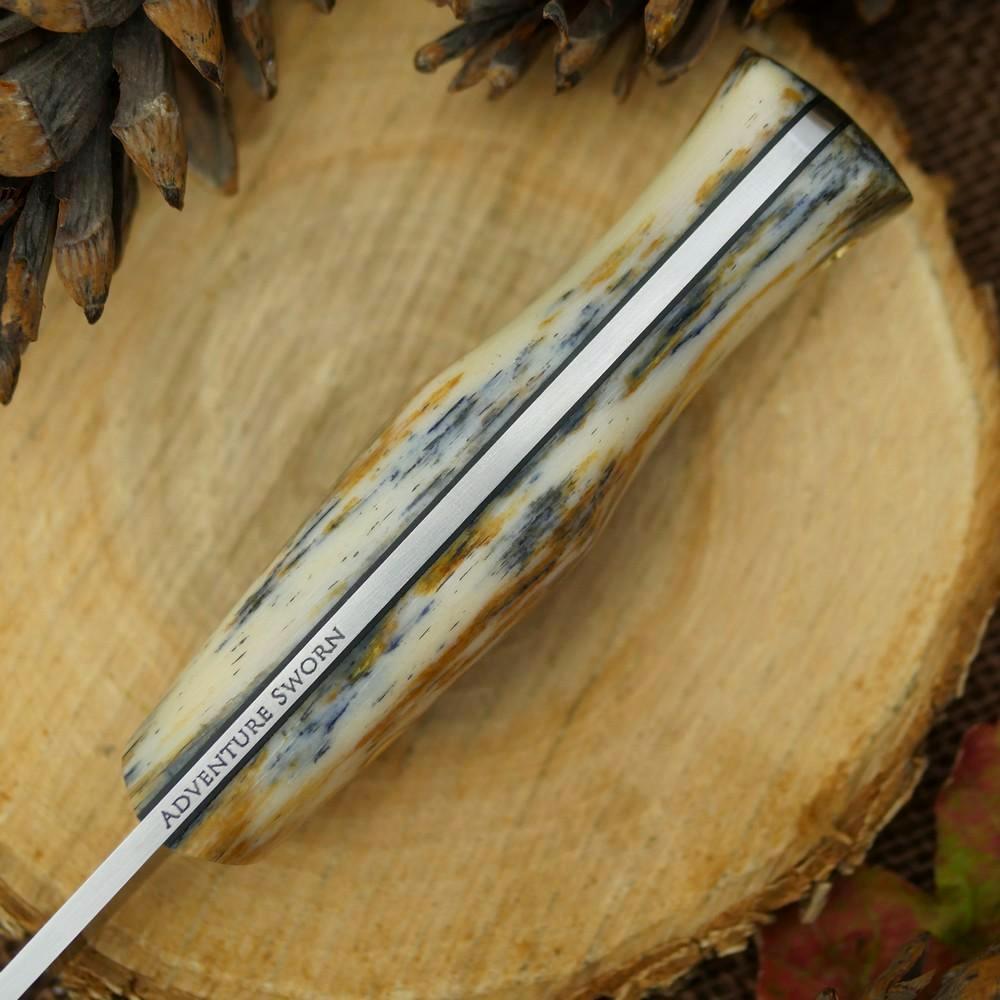 Classic: Fossil Dyed Giraffe Bone 2 - Adventure Sworn Bushcraft Co.
