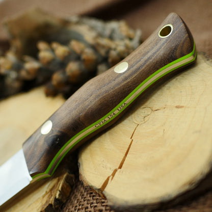 Voyageur: Walnut & Toxic Green G10