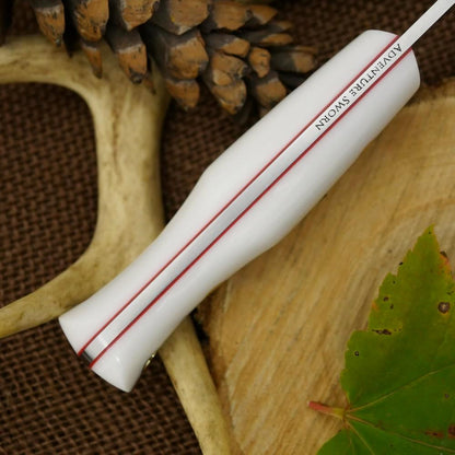 Classic: White Corian & Red - Adventure Sworn Bushcraft Co.