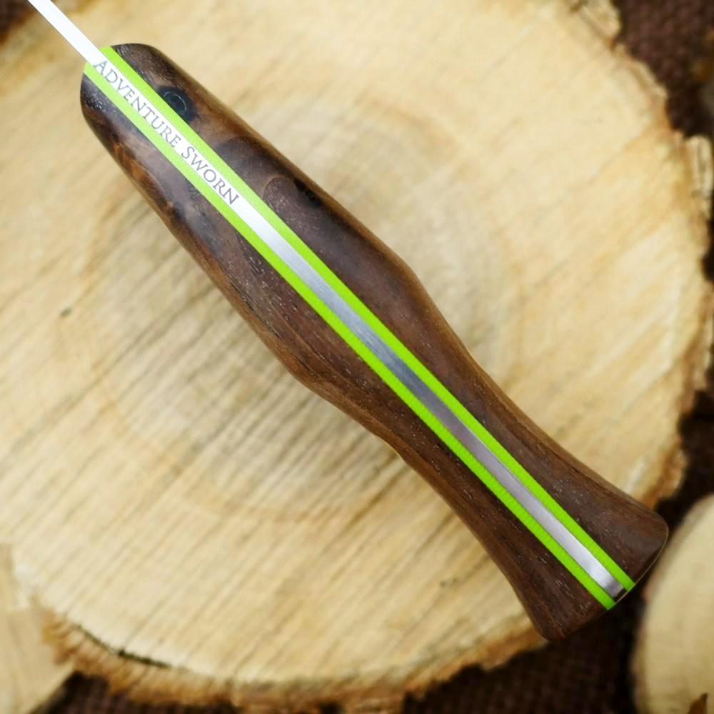 Voyageur: Walnut & Toxic Green G10