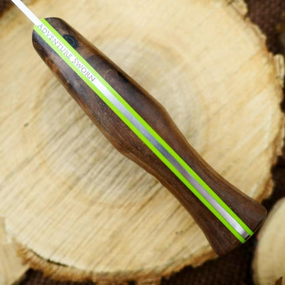 Voyageur: Walnut & Toxic Green G10