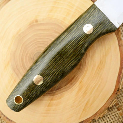 Woodsman: Green Canvas & Richlite