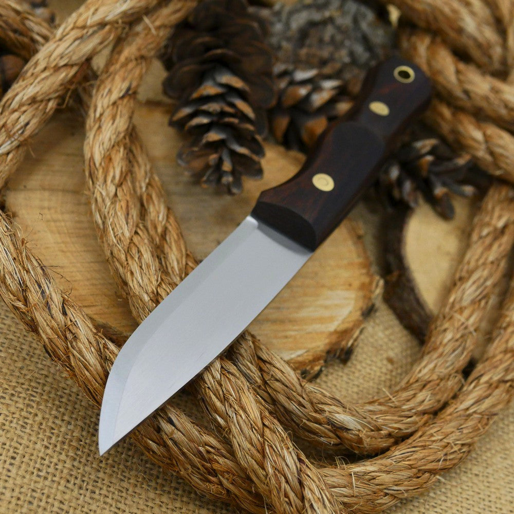 Explorer: CPM 3V Ironwood & Black - Adventure Sworn Bushcraft Co.