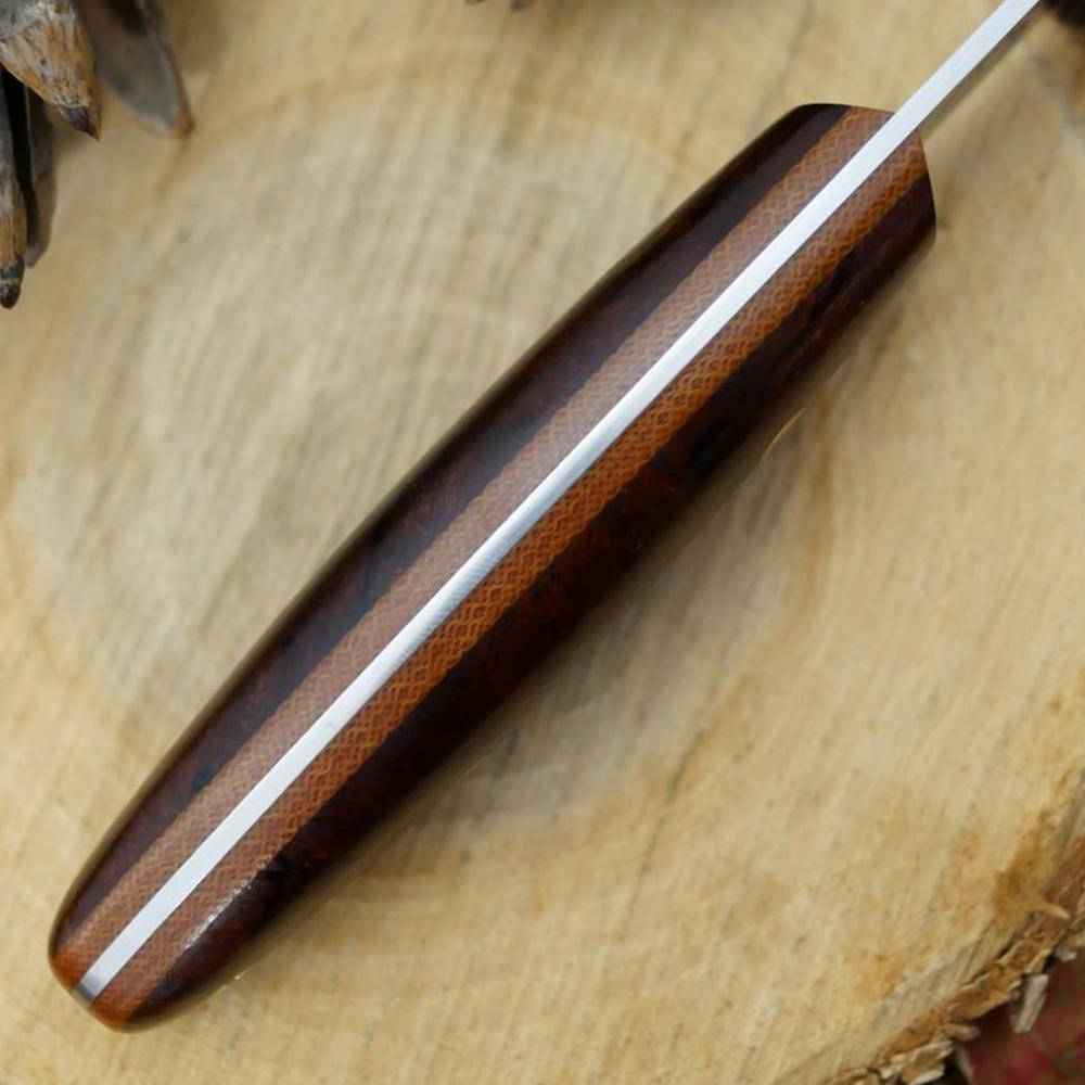 Refurbished Wayfarer: Ironwood Burl & Natural Canvas