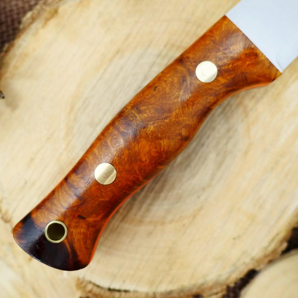 Tradesman: Ironwood Burl & Orange G10