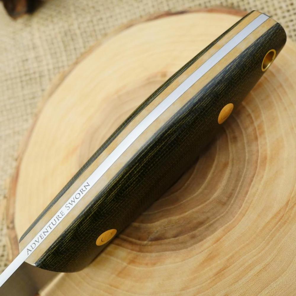 Woodsman: Green Canvas & Richlite