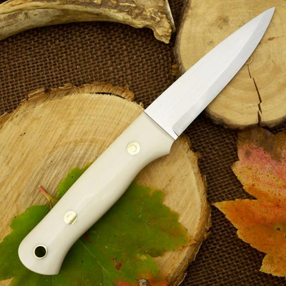Pointy Classic: Bone Corian & Cinnamon