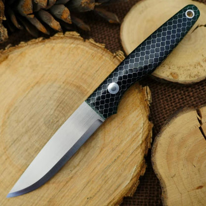 CPM 3V Hiker: Green C-tek & Black - Adventure Sworn Bushcraft Co.