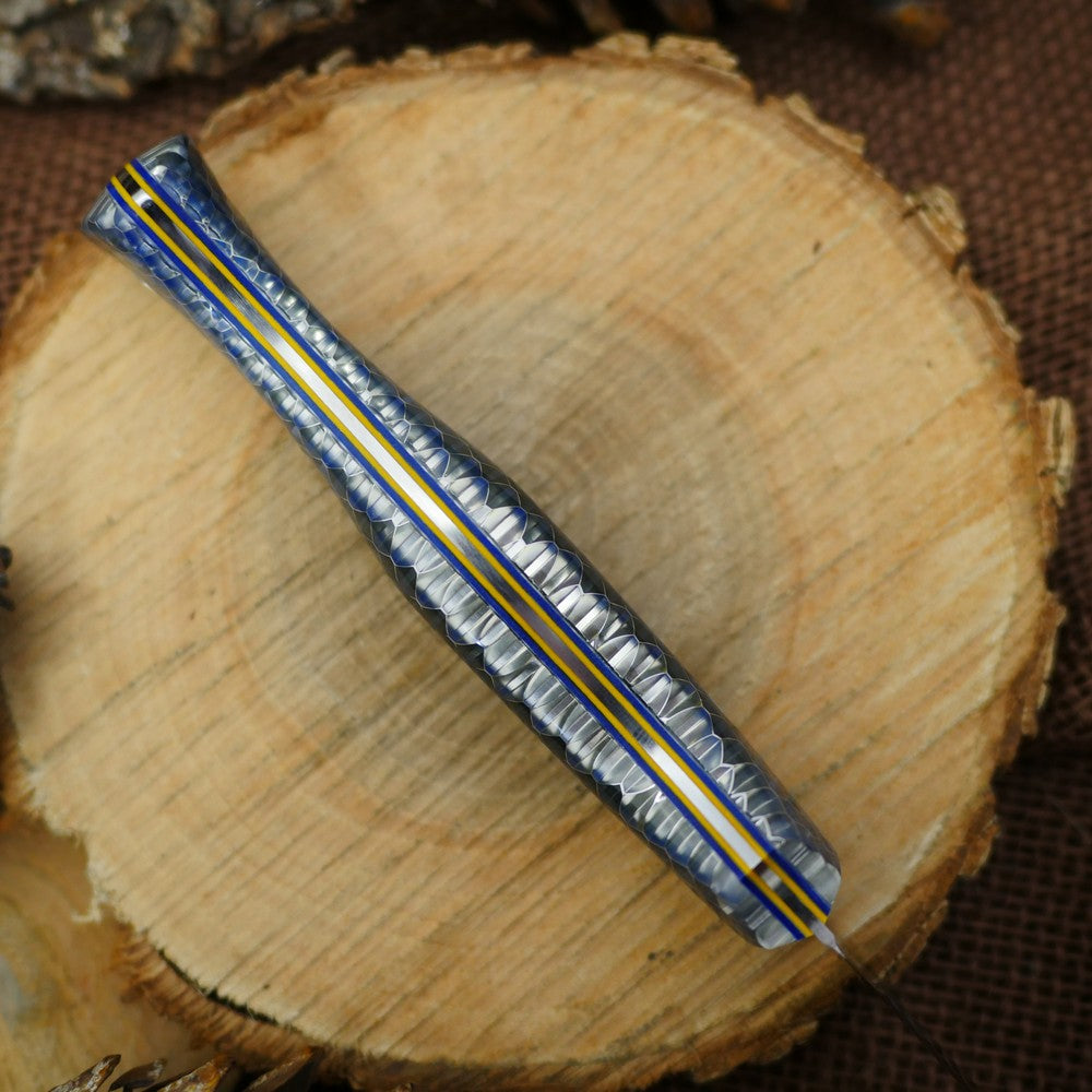 CPM 154 Fisherman: Blue C-tek & Double Liners - Adventure Sworn Bushcraft Co.
