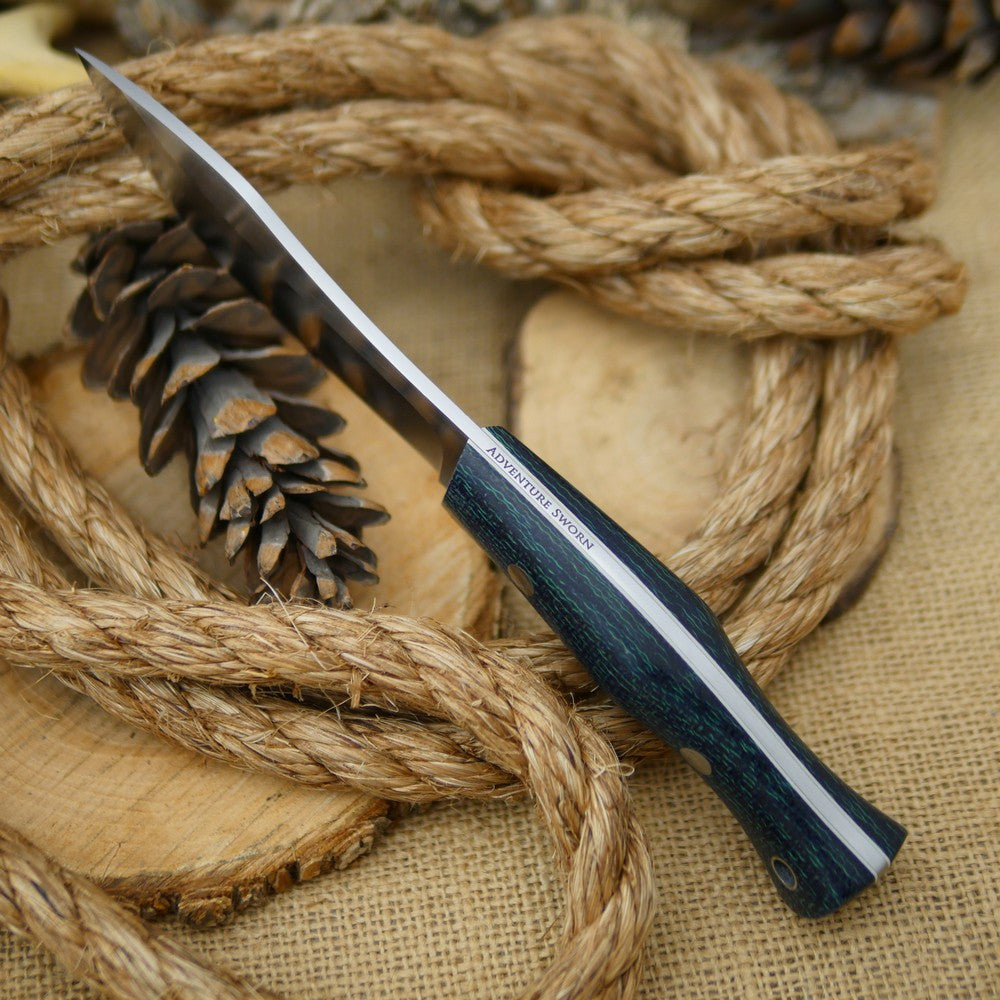 Guide: Navy Blue Burlap & Thin White - Adventure Sworn Bushcraft Co.