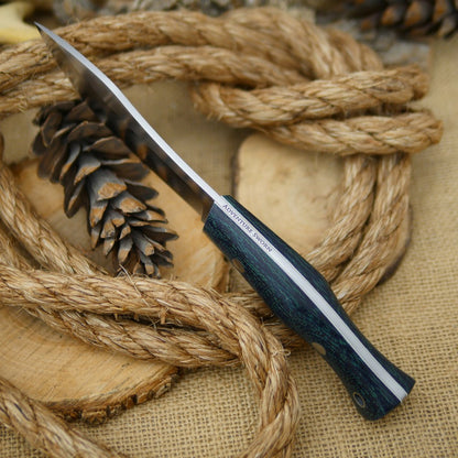 Guide: Navy Blue Burlap & Thin White - Adventure Sworn Bushcraft Co.