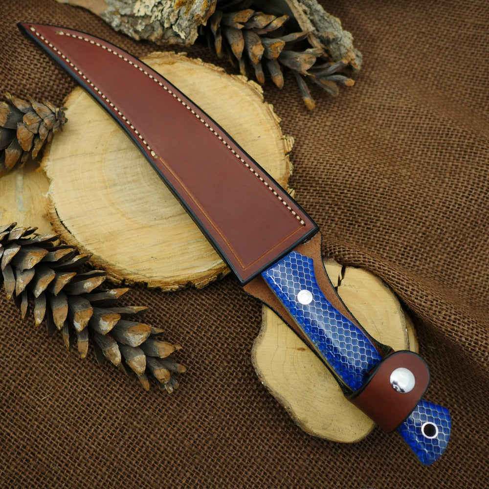 CPM 154 Fisherman: Blue C-tek & Double Liners - Adventure Sworn Bushcraft Co.