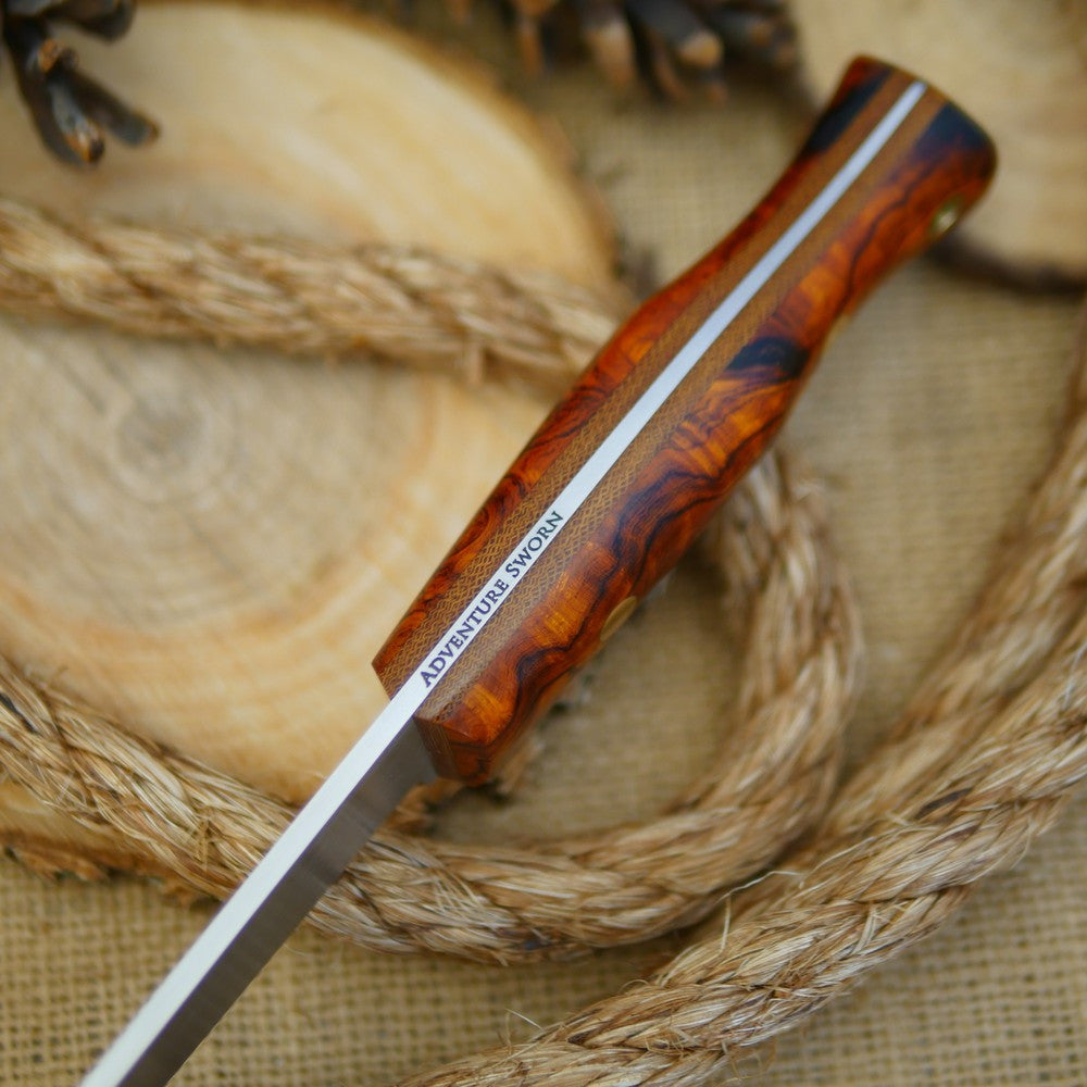 Tradesman: Ironwood Burl & Tapered Tang
