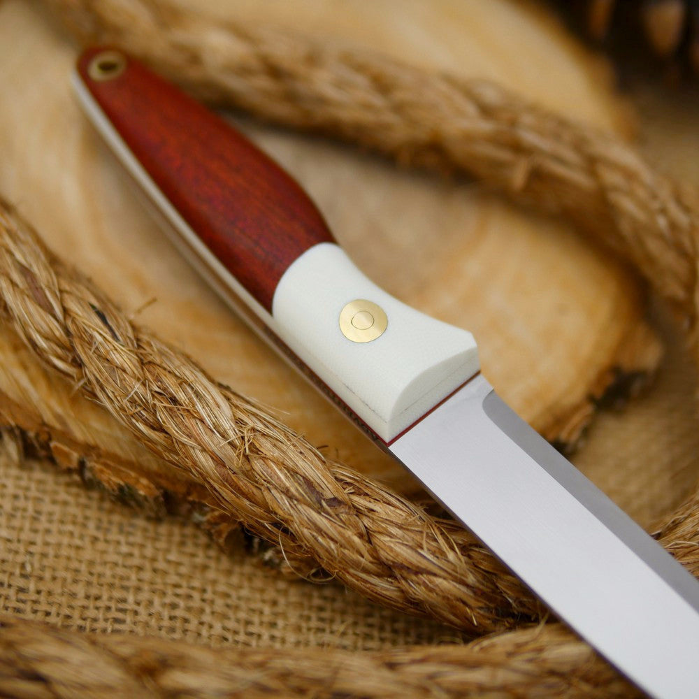Hiker: Bloodwood & White G10 - Adventure Sworn Bushcraft Co.