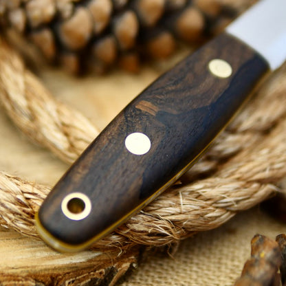 Woodsman: Ziricote and Yellow Liners - Adventure Sworn Bushcraft Co.