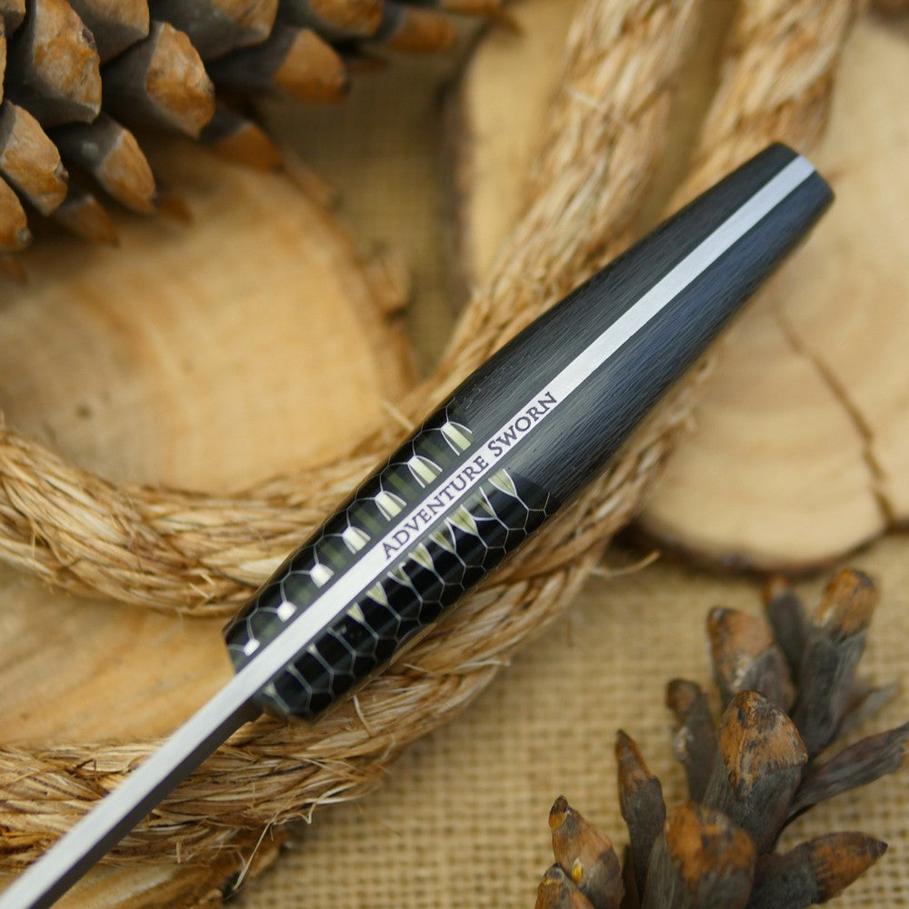 Hiker: Carbon Fiber & Black C-tek - Adventure Sworn Bushcraft Co.