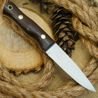 Classic: Dark Brown Burlap & Green Canvas - Adventure Sworn Bushcraft Co.
