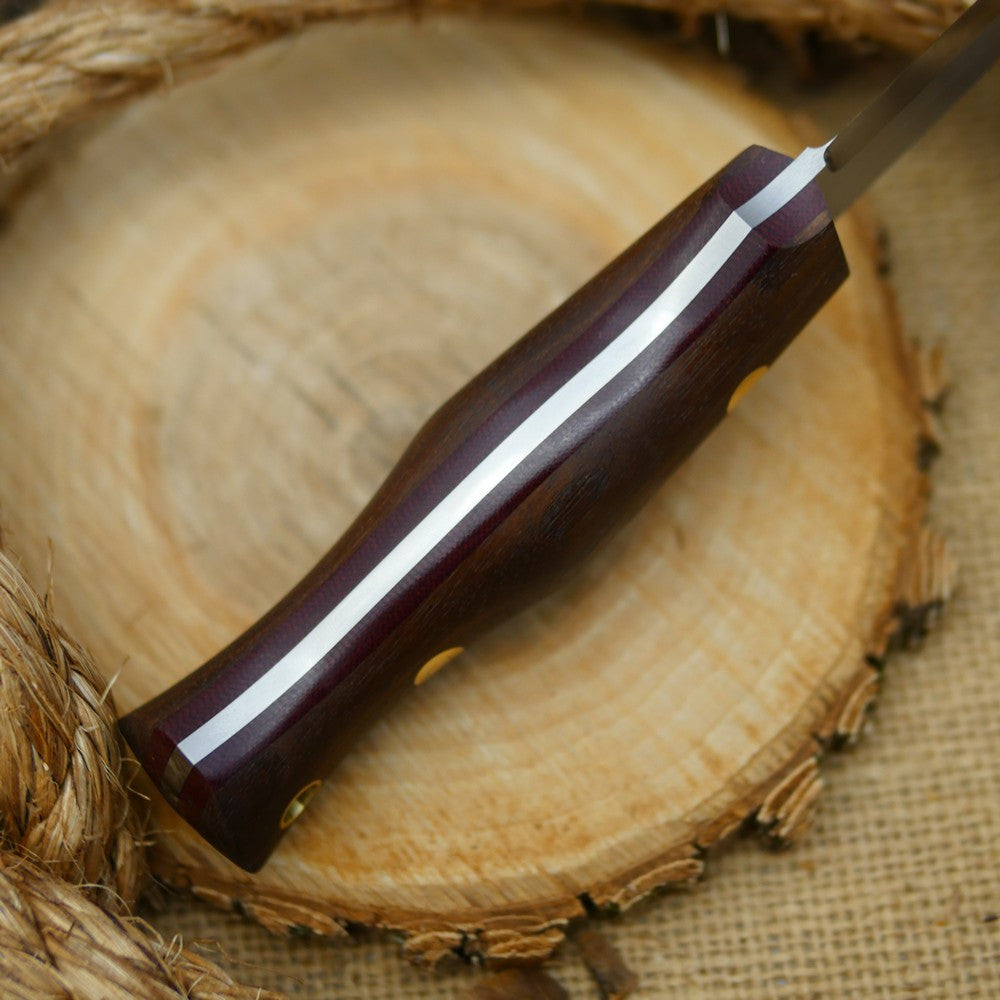 Classic: Walnut & Maroon Canvas - Adventure Sworn Bushcraft Co.