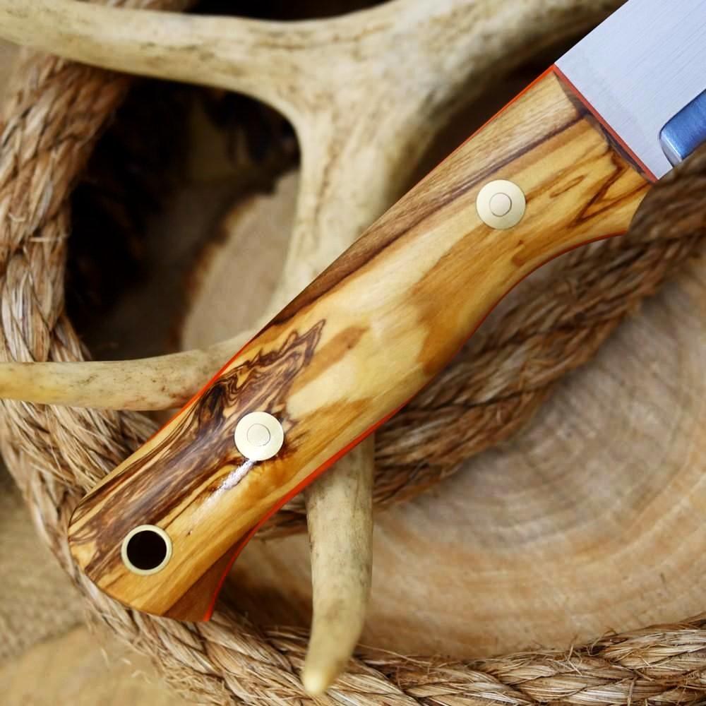 Classic: Olivewood & Thick Orange Liners - Adventure Sworn Bushcraft Co.