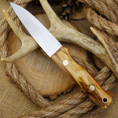 Classic: Olivewood & Thick Orange Liners - Adventure Sworn Bushcraft Co.