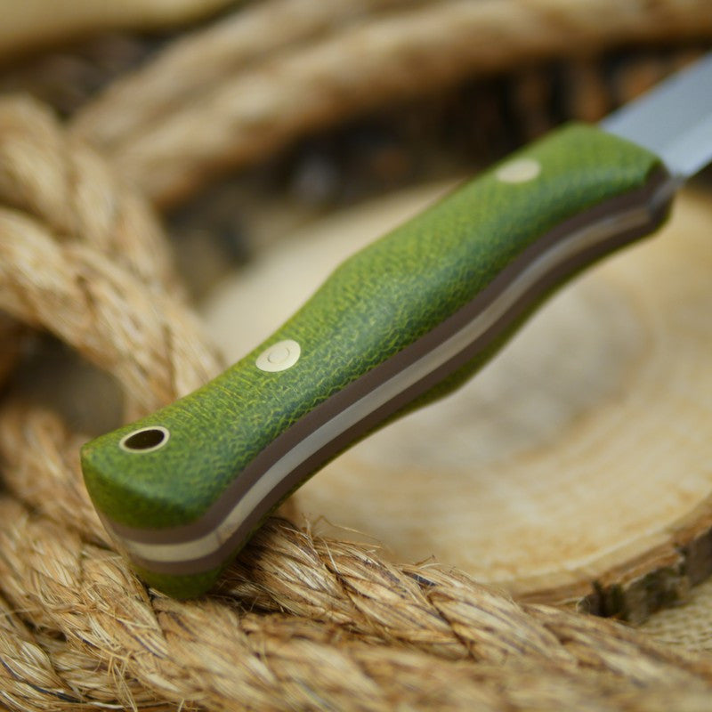 Mountaineer: Emerald Green Burlap & Earth Brown G10
