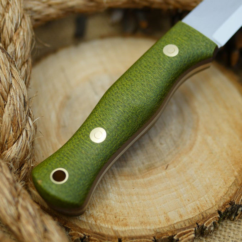 Mountaineer: Emerald Green Burlap & Earth Brown G10