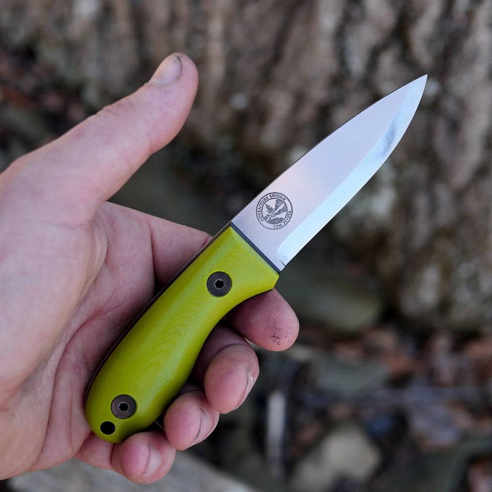 Walker [R]: 3V, Toxic Green G10, Black G10 Liners