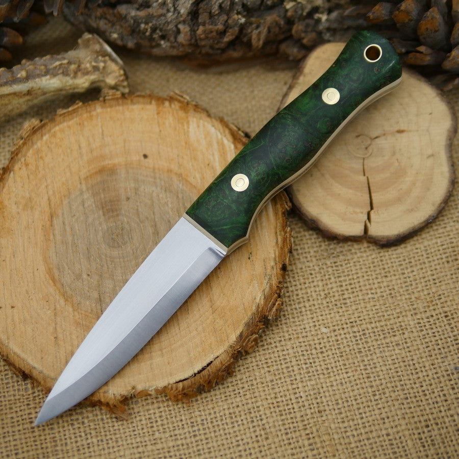Mountaineer: Green Box Elder & Ivory Paper
