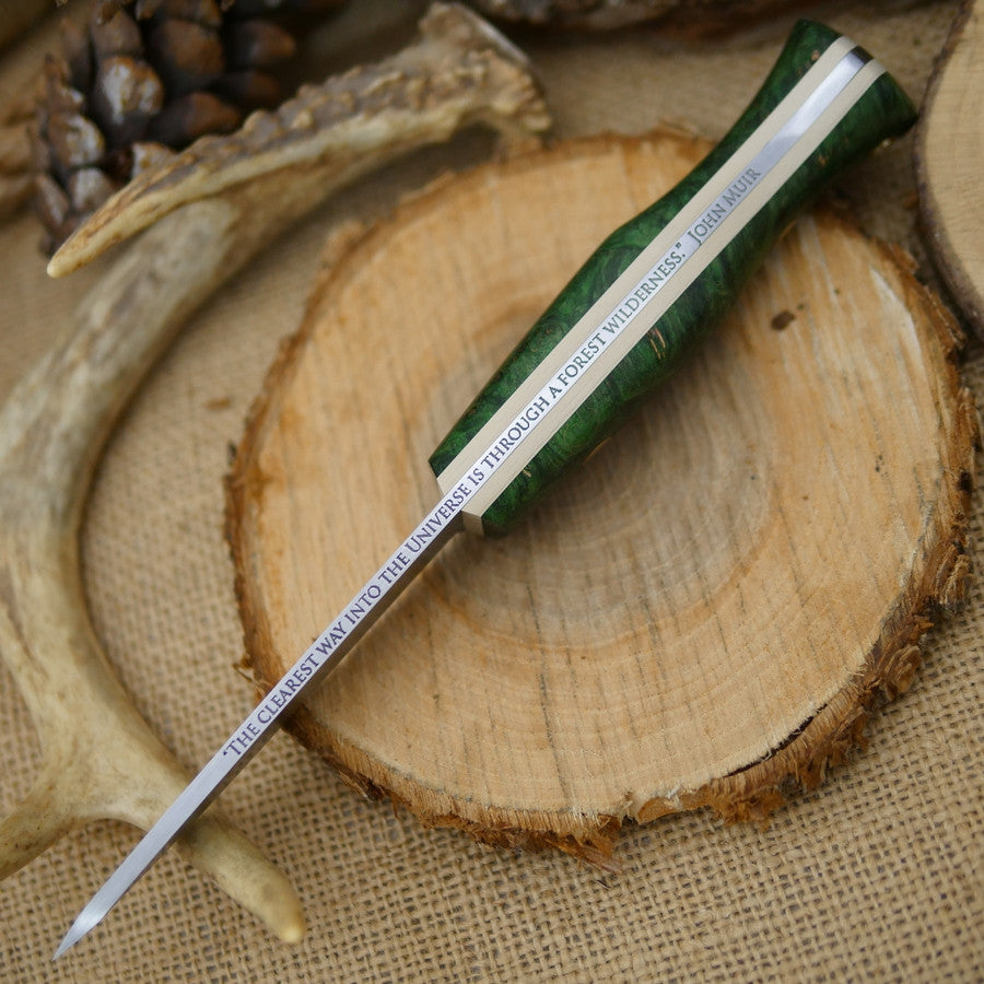 Mountaineer: Green Box Elder & Ivory Paper