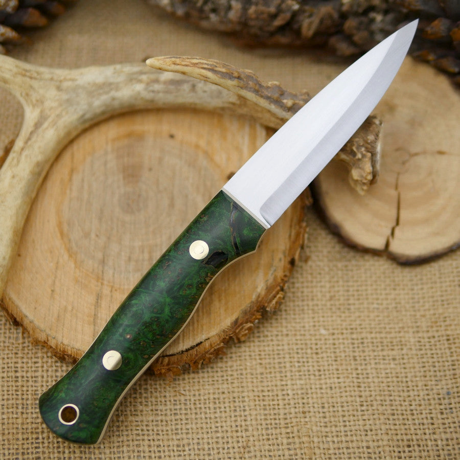 Mountaineer: Green Box Elder & Ivory Paper