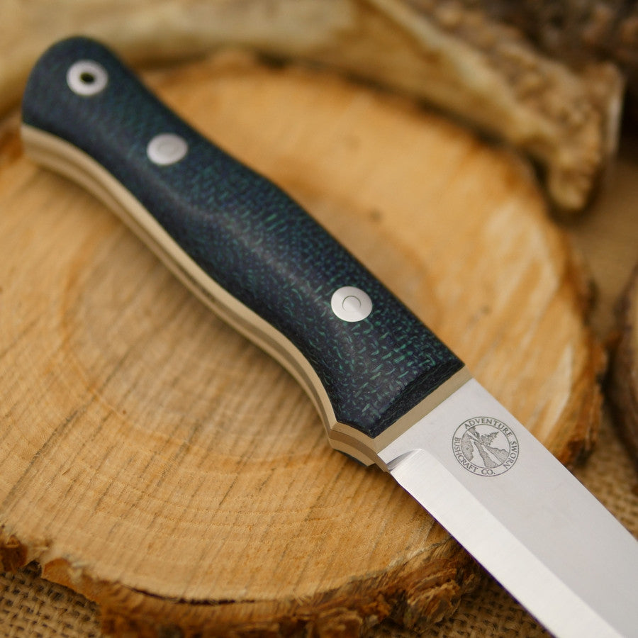Classic: Navy Blue Burlap & Ivory - Adventure Sworn Bushcraft Co.