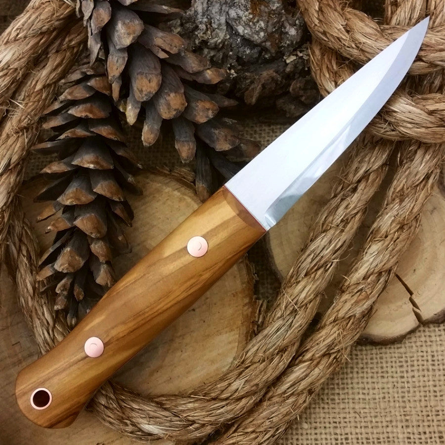 Woodcrafter: Olivewood & Red/White Liners - Adventure Sworn Bushcraft Co.